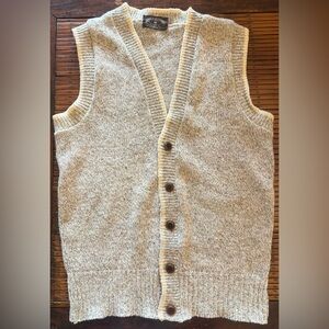 Vintage Scagg A Ragg Knit Wool Sweater Vest
